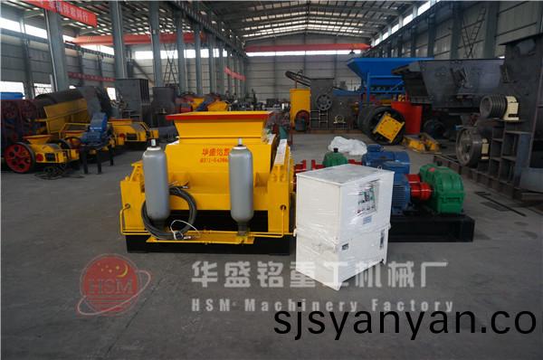 液壓對(dui)輥(gun)破(po)碎(sui)機(ji)髮貨(huo)圖(tu)