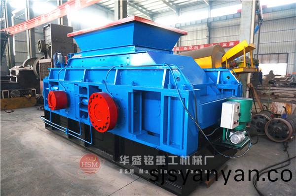 對輥破碎機(ji)案例