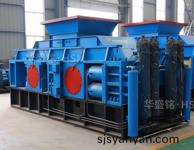 大型(xing)液(ye)壓(ya)對輥(gun)製(zhi)砂(sha)機(ji)